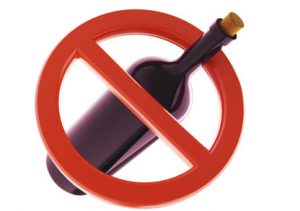 рисунок знака «Стоп алкоголь»